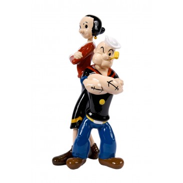 D386 Popeye&Olive H.60 cm